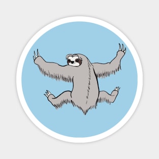 Sloth Hug Magnet